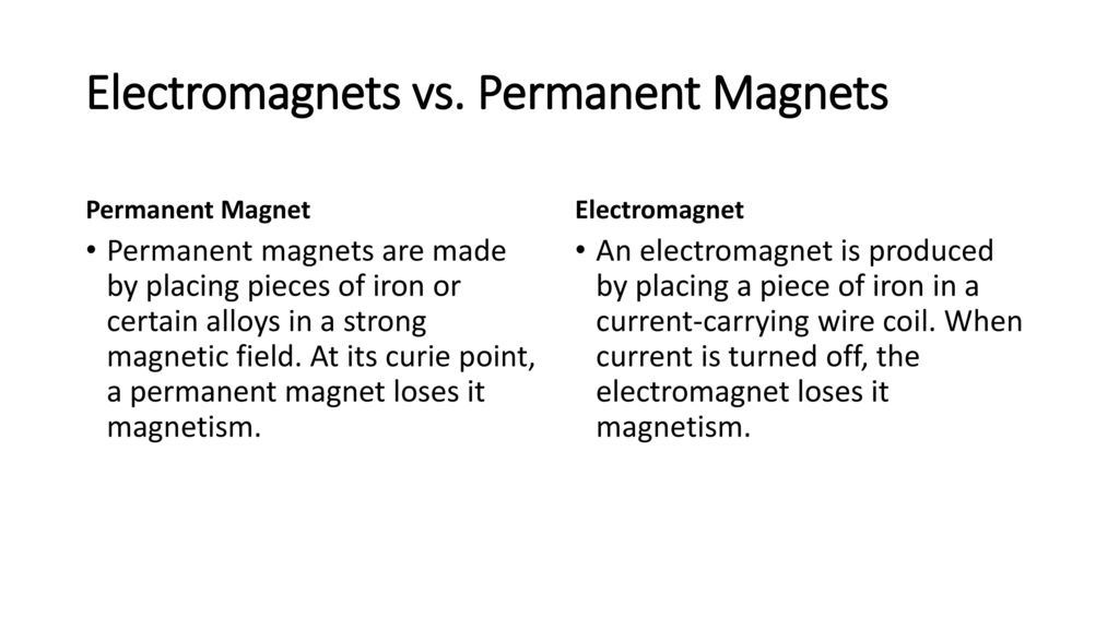 Magnets and electromagnets deals